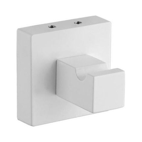 PORTE PEIGNOIR QUATTRO LARGE LAITON BLANC - CRISTINA ONDYNA QU24624 (1/2)