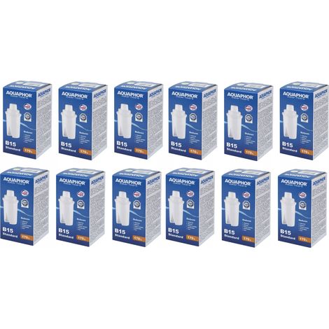 Cartuchos de filtro estándar Aquaphor B15, 12 unidades. (1/5)