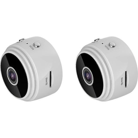 Filiyano-2 caméras sans fil extérieures, nichoir avec caméra 720p vision nocturne Wi-Fi