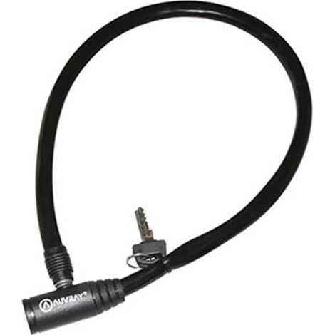 Câble en acier Auvray avec verrou - longueur 65 cm, diamètre 5 mm