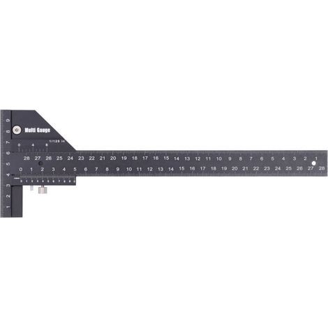 T-shaped marking gauge for woodworking, measuring gauge for marking, multifunctional woodworking tool (1/5)
