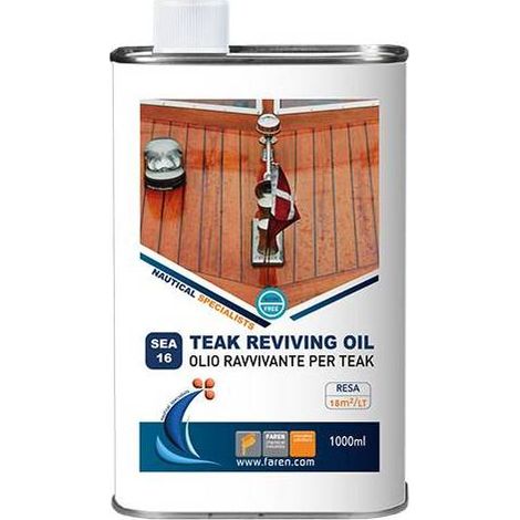OLIO RAVVIVANTE DEL TEAK LINEA NAUTICA Misura: 1 lt