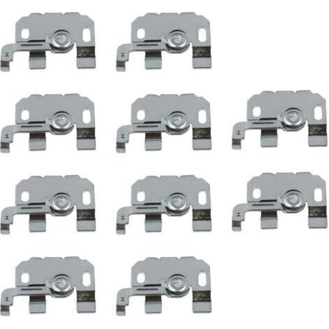 10 x Support de Montage de Store Standard de 25 mm pour Une Installation Facile des Stores de fenêtre et des Stores enrouleurs (1/3)