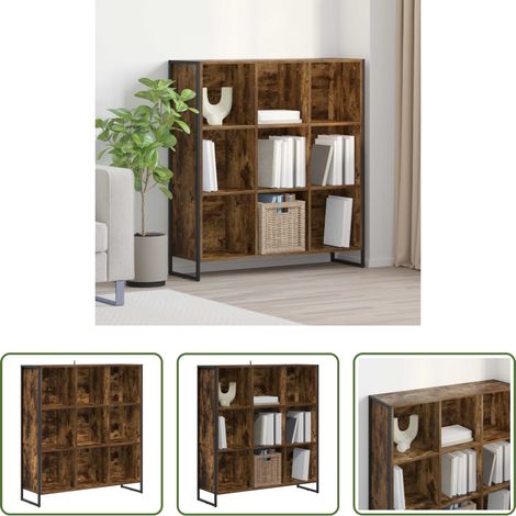 vidaXL Bücherregal Raucharbe - Bücherregal Raucharbe 99,5 x 30 x 108,5 cm Holzwerkstoff (1/5)