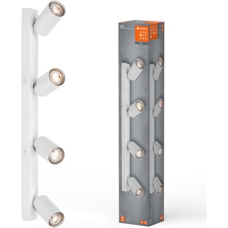 LED Spot Octagon 4X3.4W 927 GU10, Acier Inoxydable, 13.6 W, White (1/5)