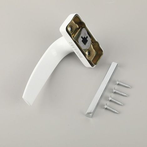 Verdickter Fenstergriff aus Aluminiumlegierung, Flügelfenstergriff, Schloss, Tür und Fenster, siebenstelliger Griff, Hardware-Zubehör, Außenöffnungsgriff (1/5)