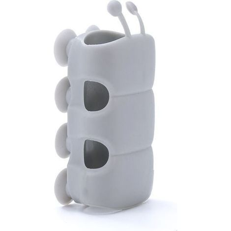 2 pièces de support de douche, accessoires de pomme de douche sans poinçon, ventouse, buse, support en silicone suspendu pour artefact fixe de séchage de fleurs amovible (1/4)