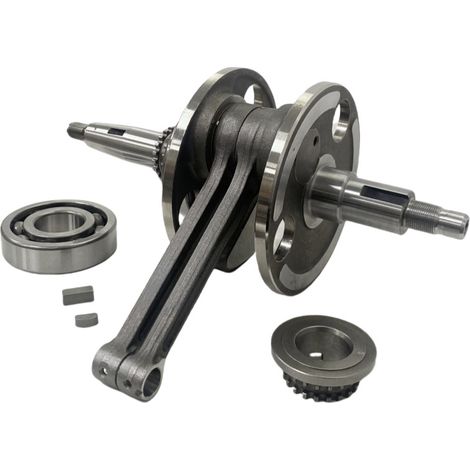 Ensemble Vilebrequin-Bielle pour Yamaha XV250 / QJMOTOR QJ250H - Pièce de Rechange Critique pour Reconstruction Moteur (1/4)