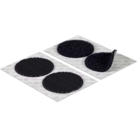 Velcro 5030610602481 pastillas autoadhesivas negras 45 mm