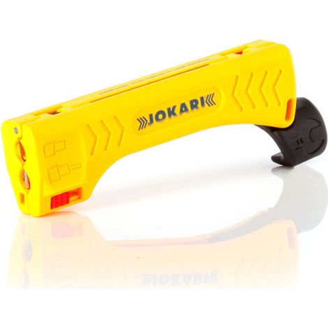 Jokari T30110 Dénudeur de câble adapté pour câbles coaxiaux 4.8 à 7.5 mm RG6, RG59/U, RG58 (1/5)