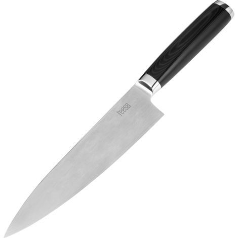 Cuchillo de chef Teesa de acero de Damasco de 33,5 cm (1/5)