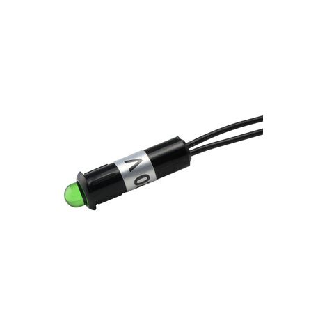 Piloto LED 5mm 230Vac Color VERDE
