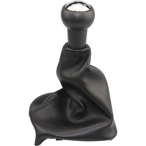 Boule de levier de vitesse manuelle pour voiture, compatible avec Peugeot 207307308, couvercle de levier de vitesses anti-poussière, boule de tête de levier de vitesses (1/2)