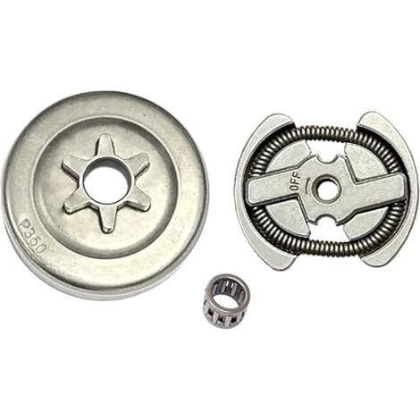 Embrayage et pignon de tronçonneuse 6 dents 3/8 "pour Husqvarna 36, 41, 136, 141, 142