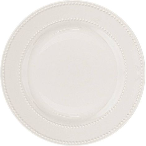 Lote de 6 platos llanos Perle D27cm - Sg secret de gourmet