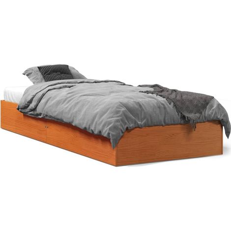 Maison Exclusive - Estructura de cama sin colchón madera maciza m (1/5)