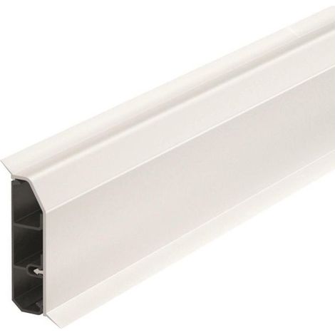 OBO Bettermann Sockelleistenkanal SL-L SLL 2070, 20x2000mm, PVC, Weiß, 6132215 (1/3)