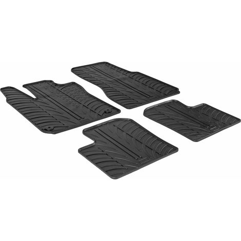 Set tappeti su misura in gomma - compatibile per  Renault Twingo (09/1411/24)