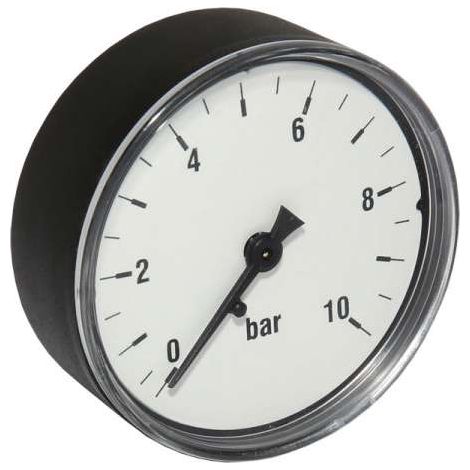 Grundfos Manometer 0-10 bar Ø 63mm Anschluss 1/4'' hinten 96408964