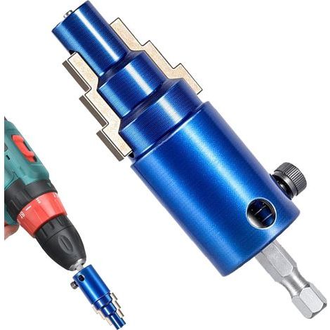 Outil D'extracteur De Tuyau Cassé Débristoueur De Filetage De Tuyau Cassé Adapté aux Tubes 1/2 3/4 1 Pouce Outil de Removal Robuste pour Robinet Valve Toilette Évier (1/5)