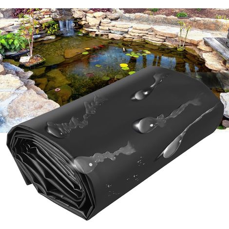 1 Bâche EPDM Noir Film Étang Résistant UV Pour Jardin Aquatique (1/5)