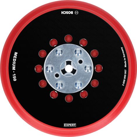 Bosch sanding EXPERT Multihole Sanding Pad Universal 150 mm Medium 2608900007 (1/5)
