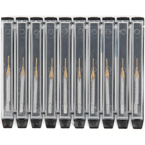 10 tarauds HSS M0.9 x 0.225 pour machines de réparation et de fabrication de vélos.