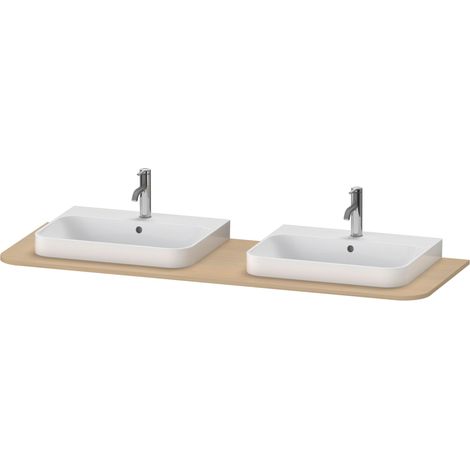 Console Duravit Happy D.2 Plus, 1600x550 mm, 2 découpes, pour (1/5)