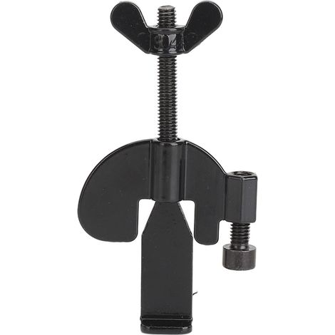 Cadenas portable de sécurité pour porte, en acier inoxydable, facile à utiliser et robuste, idéal pour les voyages, la maison, l'hôtel ou les dortoirs (noir). (1/5)
