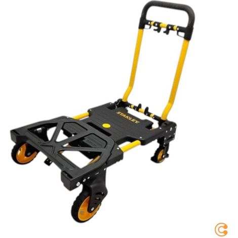 [GEBRAUCHT] B-Ware STANLEY SXWTD-FT585 2-in-1 Sackkarre Plattformwagen 137 kg Traglast schwarz (1/2)