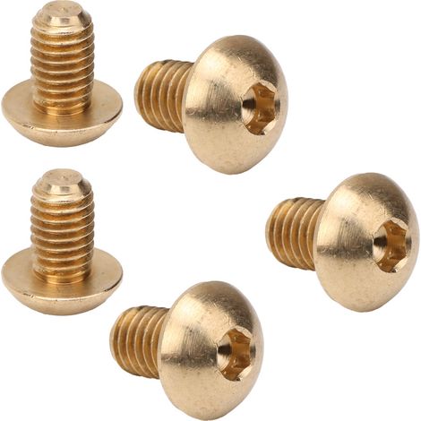 50 vis à six pans creux en cuivre M5 x 8 mm (1/5)