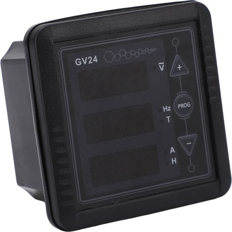 Digitales Generator-Messgerät für Wechselspannung, Stromstärke, Frequenz und Leistung, Schutzart IP56, flammhemmend, Dieselgenerator-Amperemeter 165–275 V (1/5)