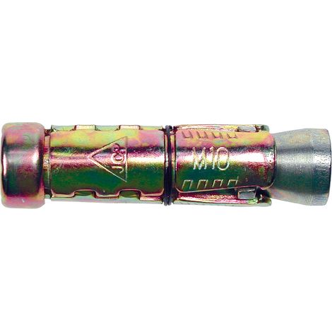 Cheville expansible RS PRO, en BZP M10, 12mm x 60mm ( Prix pour Sachet de 50 )