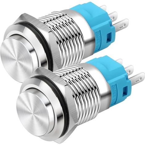 Bouton Poussoir Acier Inoxydable (1/5)