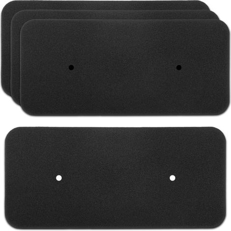 4 x Filtres Sèche Linge Candy, Filtre Éponge pour Sèche-linge Hoover Candy 40006731, 272 x 126 x 10 mm, Tapis Filtrant pour Sèche-linge à Pompe Chaleur et Séchoir à Condensation (1/5)