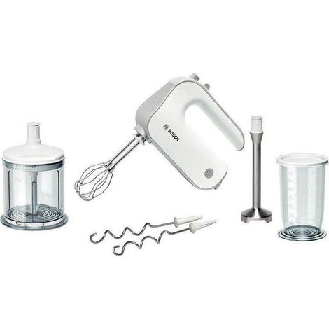 Bosch MFQ4080 Handmixer Edelstahl 500 W 5 Geschwindigkeiten Turbo