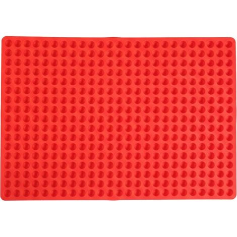 Runde Mini-Silikonformen mit 468 Mulden zur Herstellung von Hundeleckerlis. Gefrier- und ofenfest. BPA-frei und lebensmittelecht.