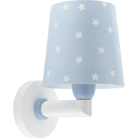 Applique Murale Enfant Star Light Étoiles Bleu, lustre chambre enfant, 82219T, E27 (1/5)