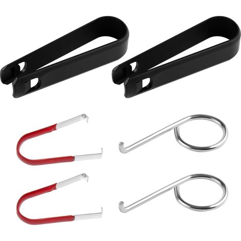 6PCS Outil à enlever des Crochets, Outil pour Capuchon de Boulon de Roue, Capuchons d'Écrou de Roue, Outil Universel pour Montage et Démontage, Compatible avec la Plupart des Véhicules (1/5)
