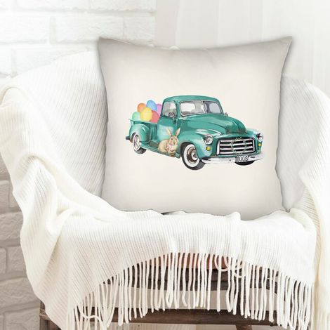 Housse de coussin pour canapé solide pour la Saint-Valentin, la Fête des Mères, la Fête des Pères, l'Action de grâce, Noël (1/5)