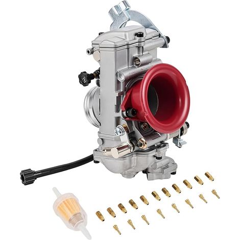 FCR 41mm,Carburateur Moto 41mm pour Moteur 300cc à 650cc Dirt Bike Quad ATV UTV Scooter Go Kart (1/4)