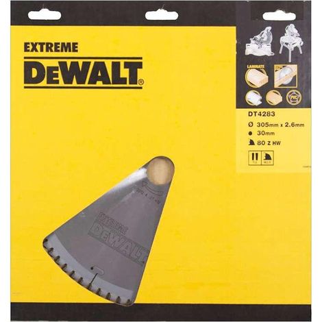DeWalt DT4283 lama sega circolare 305 mm in carburo