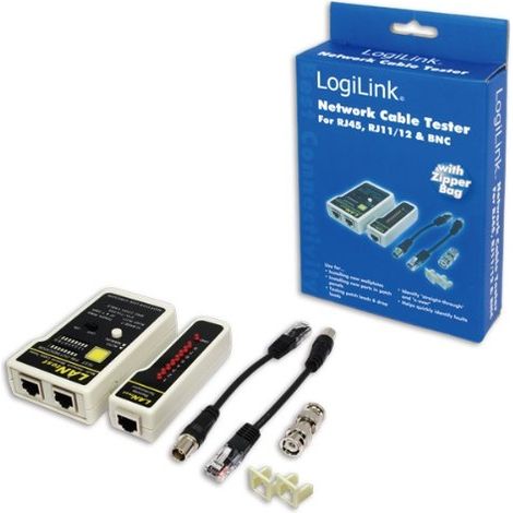 LOGILINK TESTEUR DE CÂBLE LOGILINK RJ11,RJ12,RJ45 ET BNC 2DIRECT GMBH WZ-0015 (1/7)