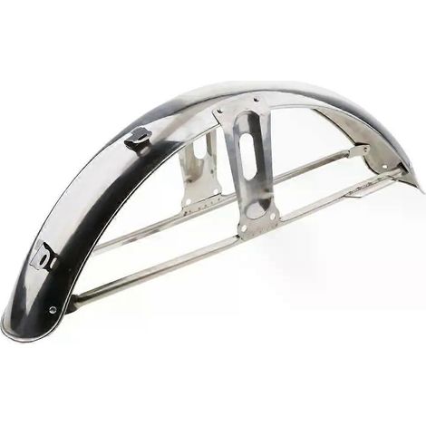Edelstahl-Motorrad-Vorderradkotflügel für Honda CG125 (1/4)