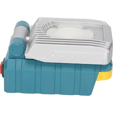 Lampe de travail LED 18V sans fil, projecteur d'atelier 1000LM, torche à lithium-ion pour chantier (1/5)