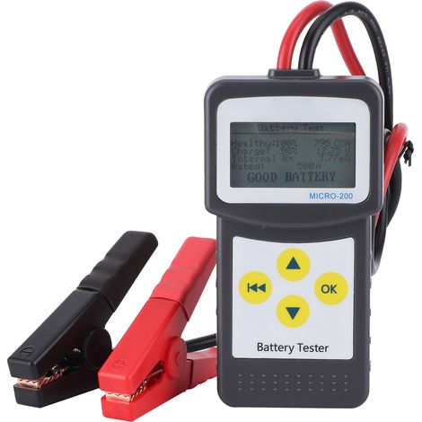 MICRO-200 12V Batterietester mit USB-Schnittstelle, Kaltstartstrom-Kapazitätsanalysator, Kfz-Diagnosegerät (1/5)