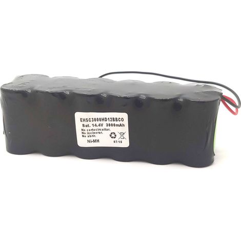 Batteria 14,4Vdc 3000mA NIMH RC14x12 con cavi