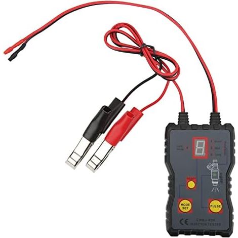 Testeur D'injecteur de Carburant Automobile, Outil D'analyse Diagnostic avec Grand écran LED, 4 Modes D'impulsion pour Véhicule, Matériau ABS - (1/5)