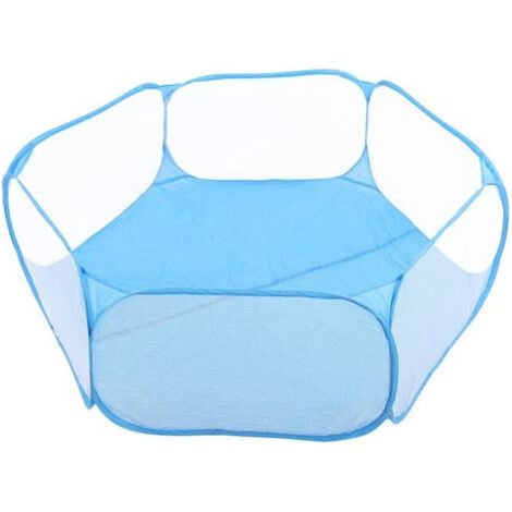 Kaelt - Parc portable transparent pour petits animaux de compagnie, cage-tente pour chiots, chats et lapins, idéal pour l'extérieur (1/5)