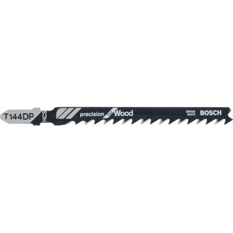 Bosch PRO Wood precise T144DP Lame de scie sauteuse 100 mm 100 pces - 2608633A42